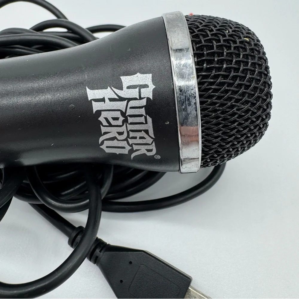 Guitar Hero Black USB Gaming Microphone